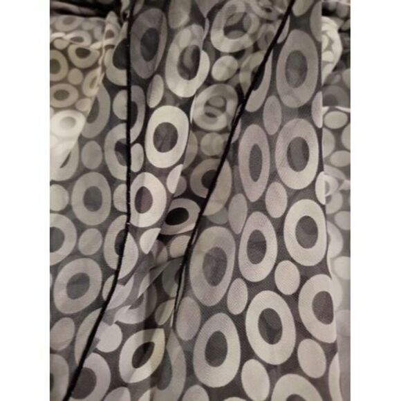 Lane Bryant Ombre Sheer Long Line Tunic Top Womens 14/16 - Picture 4 of 11